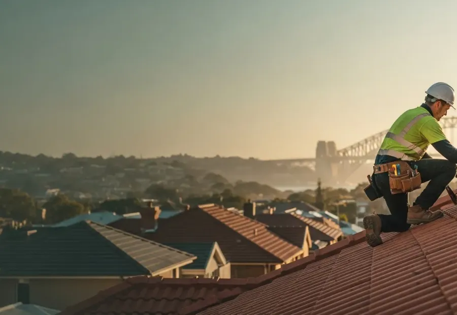 Sydney tradesperson working on an Australian home improvement project
