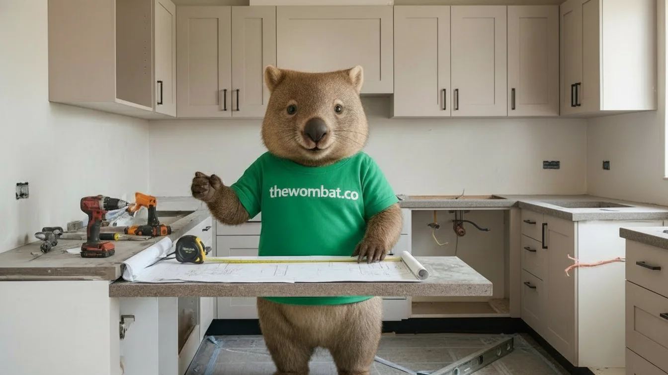 Modern kitchen renovation in Australia