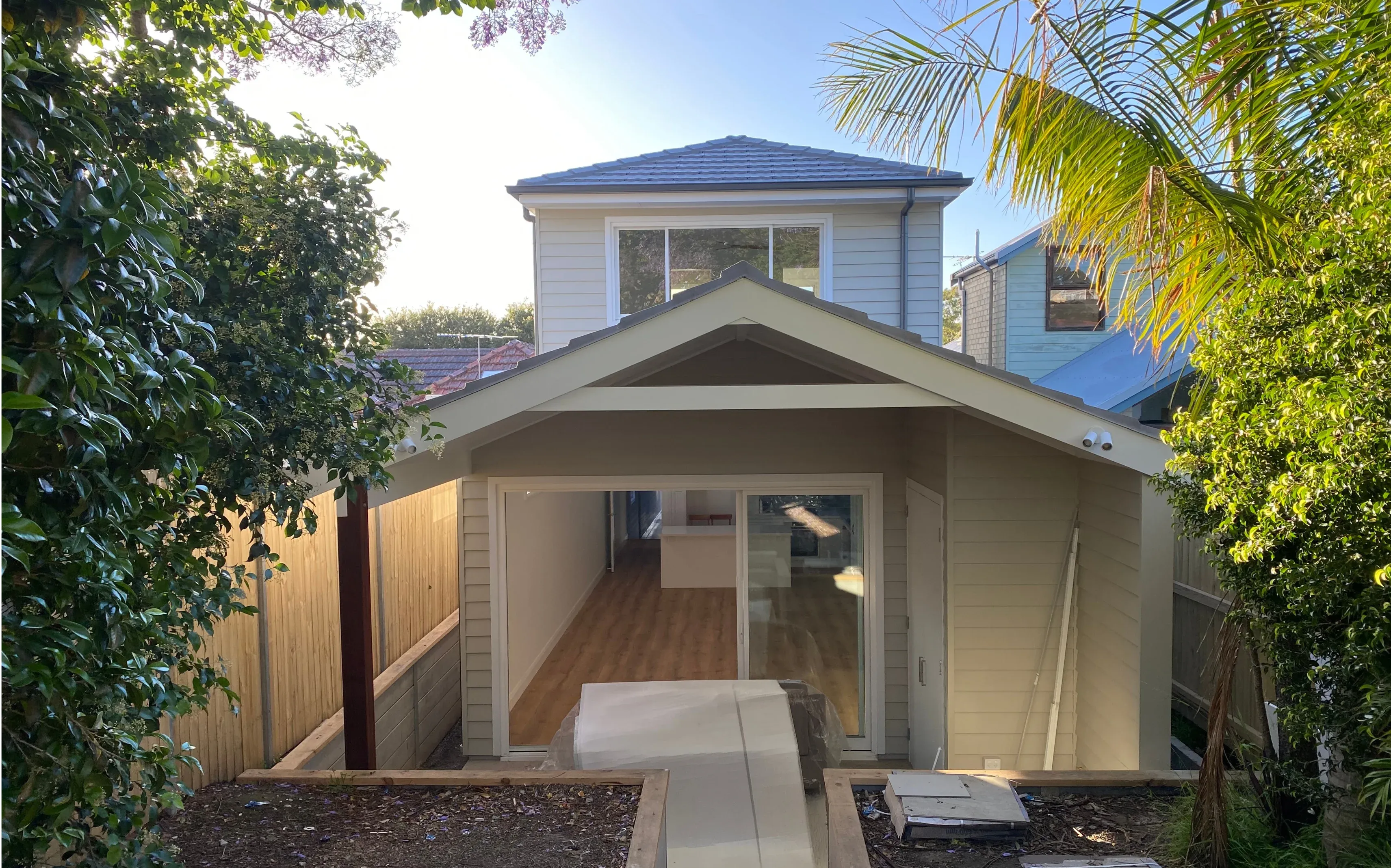 Second storey extension on a home in Adelaide