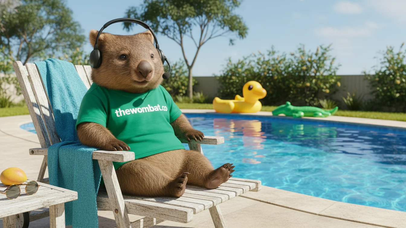 Beautiful pool installation in Perth by The Wombat™